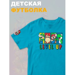 Футболка супер марио и луиджи донки конг нинтендо детская