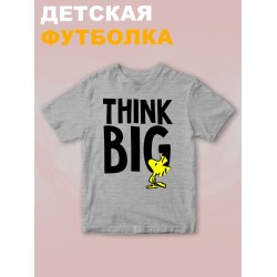 Футболка вудсток из снупи с желтой птичкой y2k детская