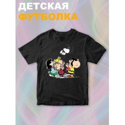 Футболка снупи Snoopy с милым принтом y2k детская