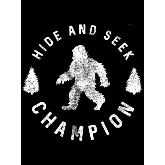Шоппер с принтом "Бигфут" оверсайз черный. Шоппер с йети и рисунком bigfoot в стиле кэжуал, унисекс для молодежи.