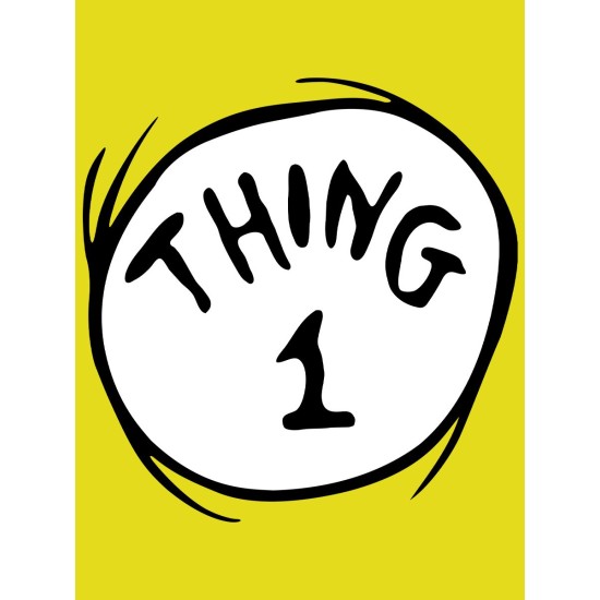 Футболка детская с рисунком Disney Dr.Seuss Thing 1