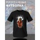 Футболка с принтом из мультсериала Атака титанов в стиле аниме. Футболка унисекс Райнер Браун в стиле street style для молодежи.