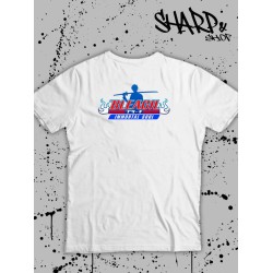 Футболка блич аниме Bleach thousand year blood war с принтом anime aesthetic, эстетика для анимешника отаку, белая женская и мужская прикольная андеграунд одежда кэжуал, стритстайл y2k style.