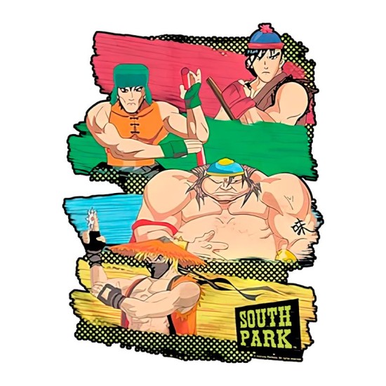Шоппер south park южный парк и прикол с принтом ниндзя в стиле аниме и эстетики манги, ninja anime manga для анимешника, бежевый, сумка для шопинга и покупок тканевая женская и мужская, shopper bag.
