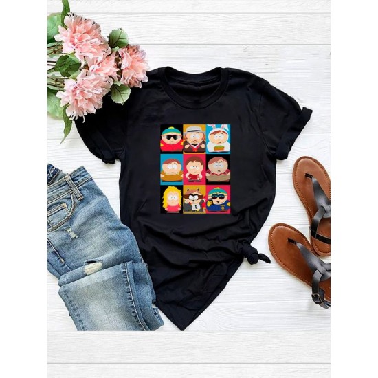 Футболка south park южный саус парк картман кайл и герои