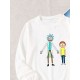 Свитшот рик и морти прикол и мем из rick and morty