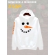 Худи снеговик с новым годом y2k