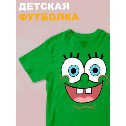 Футболка губка спанч боб spongebob y2k детская
