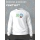 Свитшот рик и морти и ученый мем из rick and morty
