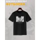 Футболка аниме тянка и кролик каваи с принтом тян rabbit anime girl hentai merch с японскими иероглифами kawaii kawai, черная женская мужская прикольная y2k андеграунд одежда кэжуал стритстайл casual