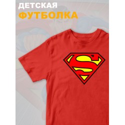 Футболка супермен superman супергерой y2k детская