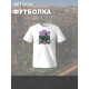Футболка майнкрафт стив и алекс с драконом minecraft детская