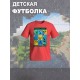 Футболка Майнкрафт с персонажами Стив и Крипер. Футболка детская с принтом Minecraft для мальчика и девочки. Одежда для детей и подростков street style casual.