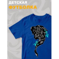 Футболка детская с принтом Холодное сердце