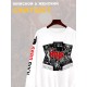 Свитшот с принтом Ария rock. Свитшот унисекс с надписью русский рок в стиле street style.