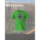 Футболка майнкрафт стив и алекс с драконом minecraft детская