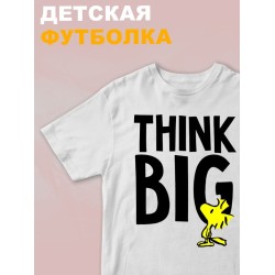 Футболка вудсток из снупи с желтой птичкой y2k детская