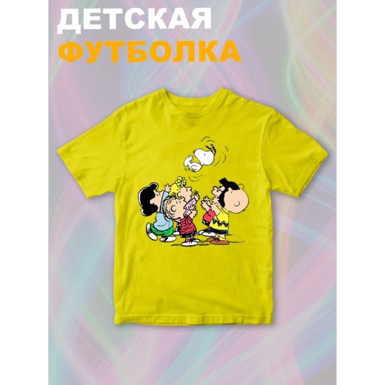 Футболка снупи Snoopy с милым принтом y2k детская