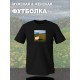 Футболка с принтом Овца оверсайз черная. Футболка с овцой "Где я" унисекс в стиле андеграунд y2k.