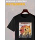 Футболка сиба ину мем и прикол с собакой с принтом dogezilla doge meme shiba inu с японскими иероглифами, черная женская мужская, прикольная андеграунд одежда кэжуал стритстайл, y2k style underground.