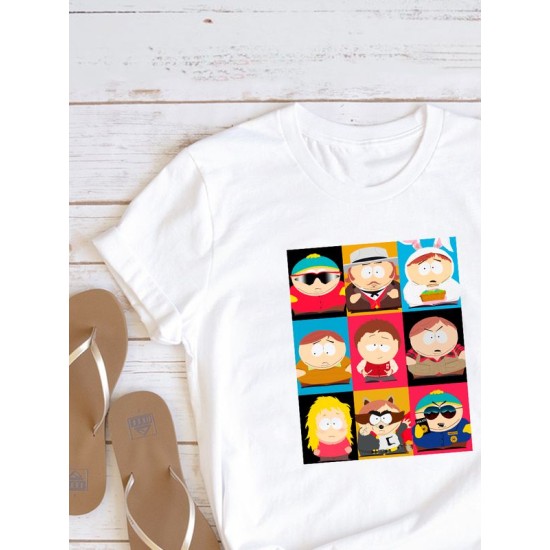 Футболка south park южный саус парк картман кайл и герои