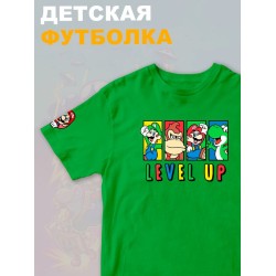 Футболка супер марио и луиджи донки конг нинтендо детская