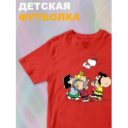 Футболка снупи Snoopy с милым принтом y2k детская