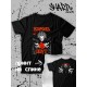 Футболка с принтом Король и Шут. Футболка унисекс с группой КиШ и надписью punks not dead в стиле street style.