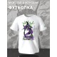 Футболка с принтом из мультсериала Евангелион в стиле аниме. Футболка унисекс Evangelion Eva 01 в стиле street style для молодежи.