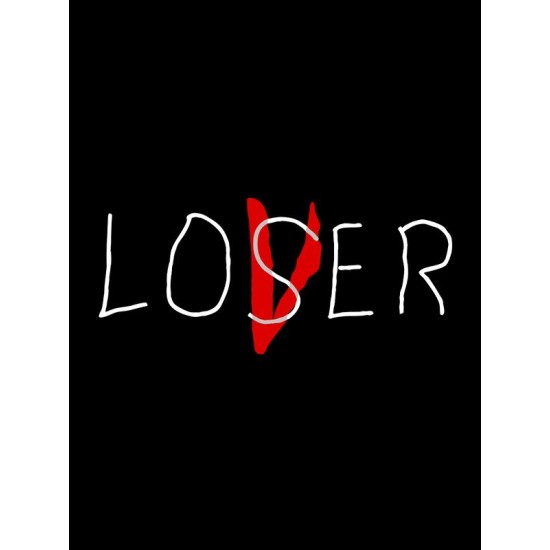 Шоппер lover loser эстетика минимализм с принтом надписью love minimalism aesthetic черный, стритстайл сумка для шопинга и покупок тканевая женская мужская, кэжуал андеграунд y2k street style casual.