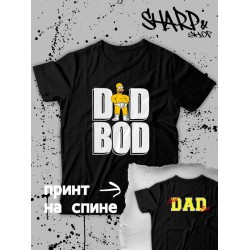 Футболка Гомер Симпсон dad bod meme Simpsons y2k