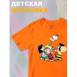 Футболка снупи Snoopy с милым принтом y2k детская