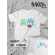 Футболка рик и морти и ученый мем из rick and morty