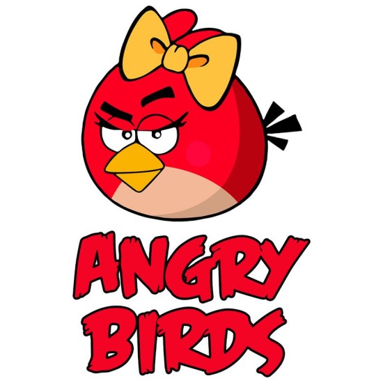 Парная футболка для двоих влюбленных на свадьбу "Angry birds" белая женская. Футболка с принтом для пар и для молодоженов.