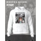 Худи Queen Квин Фредди Меркьюри логотип с принтом, рисунком rock style