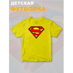Футболка супермен superman супергерой y2k детская