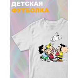 Футболка снупи Snoopy с милым принтом y2k детская
