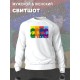Свитшот Beatles логотип с принтом, рисунком rock style