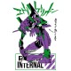 Шоппер с принтом из мультсериала Евангелион. Тканевая сумка Evangelion Eva 01 в стиле street style для молодежи.