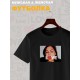 Футболка с сашей грей love эстетика с принтом надписью любовь sasha gray aesthetic, черная женская и мужская, андеграунд стрит стайл прикольная эстетичная одежда кэжуал, underground casual унисекс.
