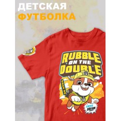 Футболка щенячий патруль крепыш paw patrol детская