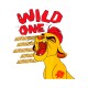 Футболка Король Лев с прикольной надписью wild one. Футболка детская с персонажем Кайон из the Lion King для мальчика и девочки. Одежда для детей и подростков стрит стайл кежуал.
