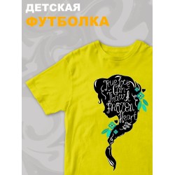 Футболка детская с принтом Холодное сердце