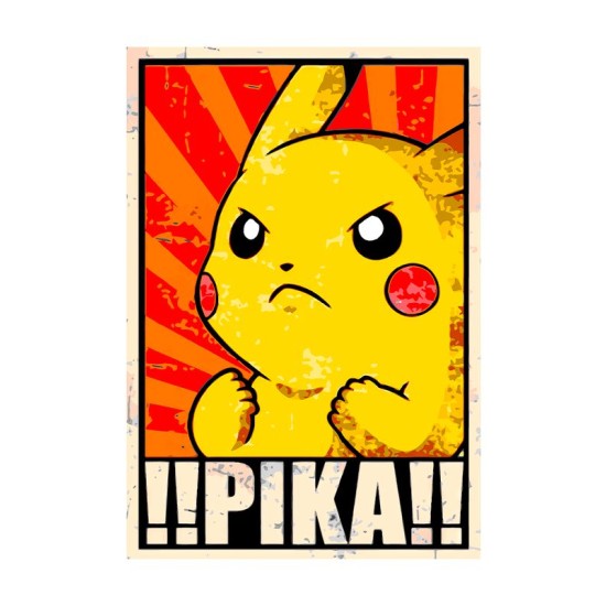 Шоппер Пикачу покемон Pikachu pokemon аниме с принтом retro anime aesthetic эстетика для анимешника отаку бежевый, стритстайл прикольная сумка для шопинга и покупок тканевая женская и мужская кэжуал.