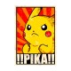 Шоппер Пикачу покемон Pikachu pokemon аниме с принтом retro anime aesthetic эстетика для анимешника отаку бежевый, стритстайл прикольная сумка для шопинга и покупок тканевая женская и мужская кэжуал.