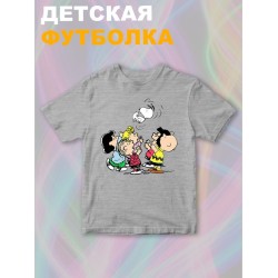 Футболка снупи Snoopy с милым принтом y2k детская