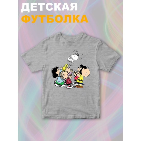 Футболка снупи Snoopy с милым принтом y2k детская