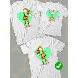 Футболка для мамы с жирафом mama mom mother