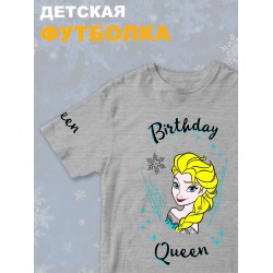 Детская футболка с принтом Эльза Холодное серце Disney