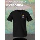 Парная футболка для влюбленных с прикольной надписью "Мышь поменьше" черная женская. Футболка с принтом Том и Джерри для пар и молодоженов кэжуал.